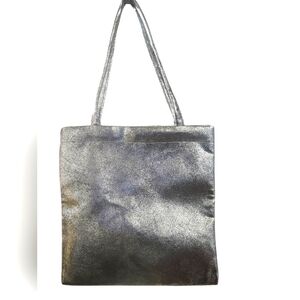 Chanel Silver Employee Uniform Tote. Hard To Find